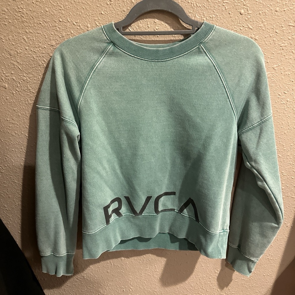 RVCA Mint Green Pullover
